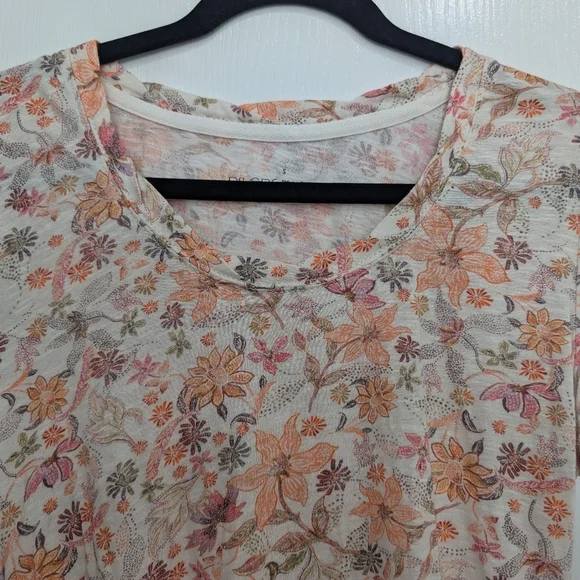 PILCRC Anthropologie Floral Print Tee - Picture 9 of 11